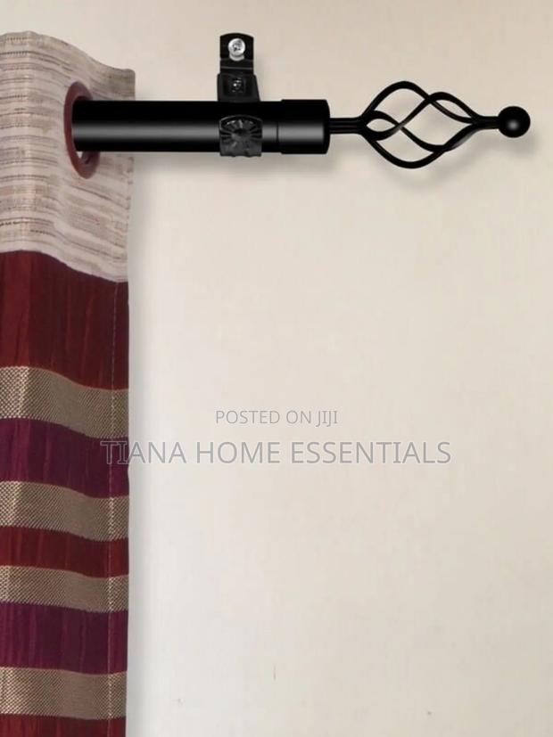 Adjustable Metal Curtain Rods For Home Décor