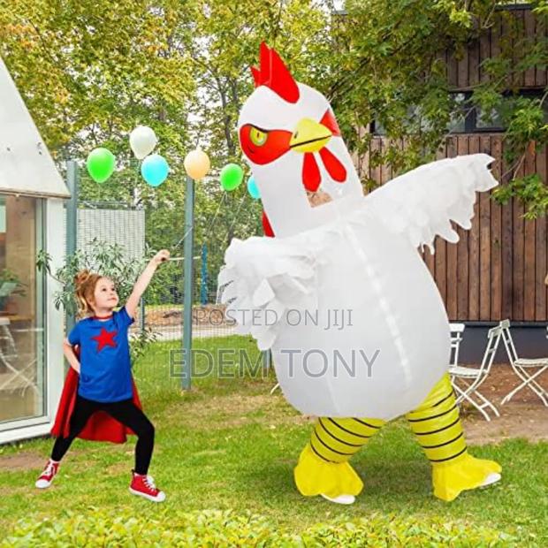 An Adult Inflatable Chicken Costume photo 2
