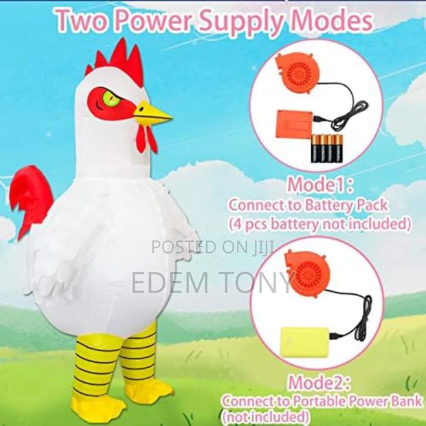 An Adult Inflatable Chicken Costume photo 3