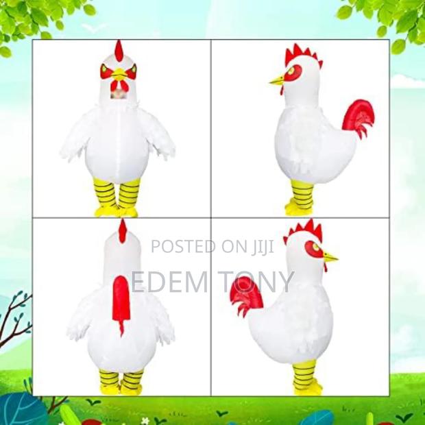 An Adult Inflatable Chicken Costume photo 4