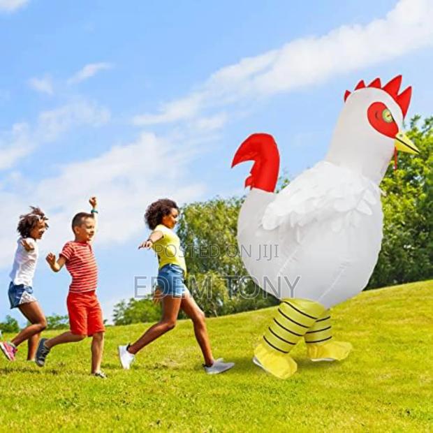 An Adult Inflatable Chicken Costume photo 5