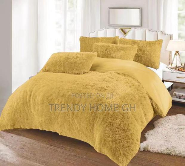 6 Pieces Fluffy Duvet Set Soft, Warm Luxury Bedding photo 8