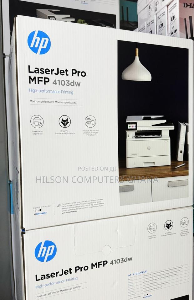 Hp Laserjet Mfp 4103dw Mono All-in-one Wireless Printer