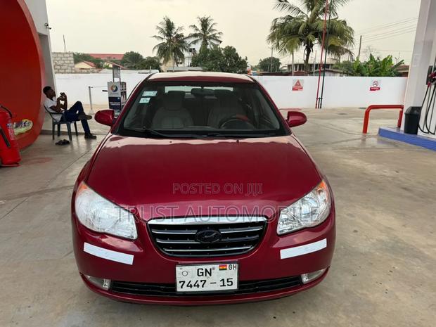 Hyundai Elantra 2.0 GLS 2008 Red