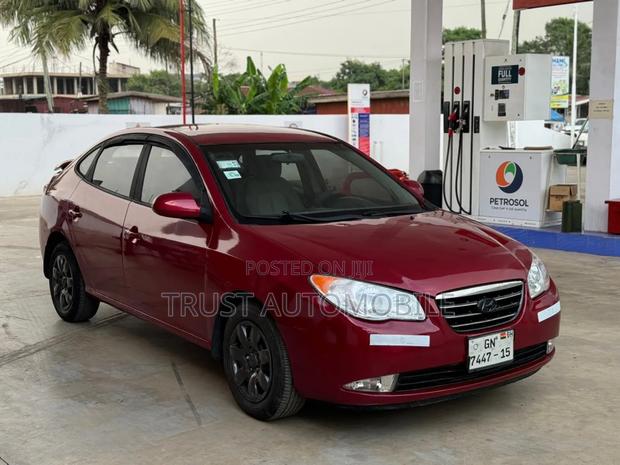 Hyundai Elantra 2.0 GLS 2008 Red