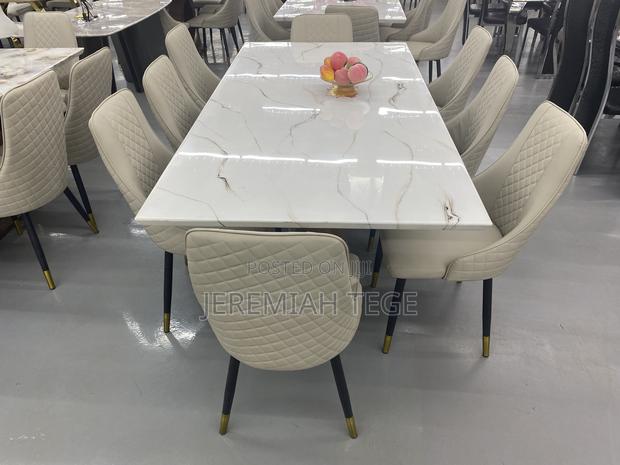 Eight Seater Classy Marble Dining Set photo 2