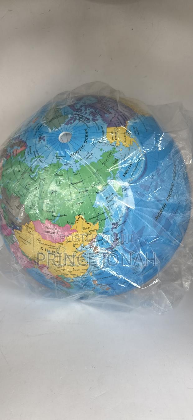 Exerz 25cm Educational World Globe, English Map