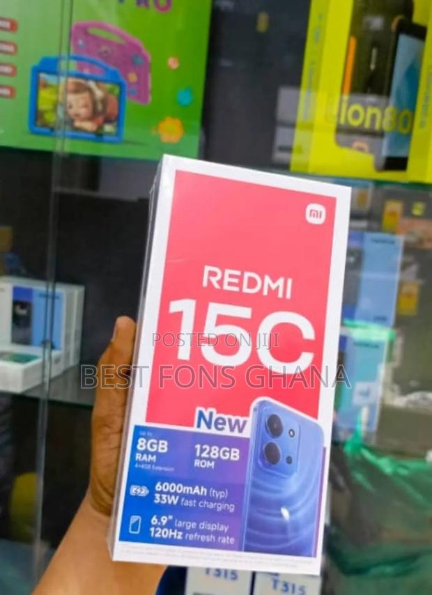 New Xiaomi Redmi 15C 4G 128 GB Black photo 2