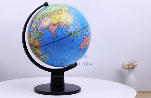 Exerz 25cm Educational World Globe, English Map