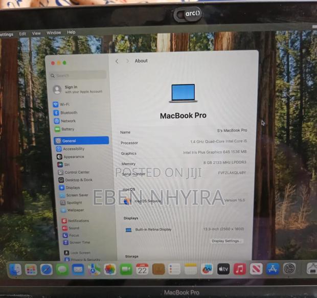 Laptop Apple MacBook Pro 2019 8GB Intel Core i5 HDD 128GB photo 2