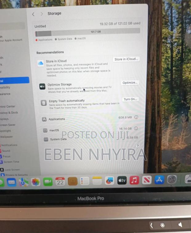 Laptop Apple MacBook Pro 2019 8GB Intel Core i5 HDD 128GB photo 4