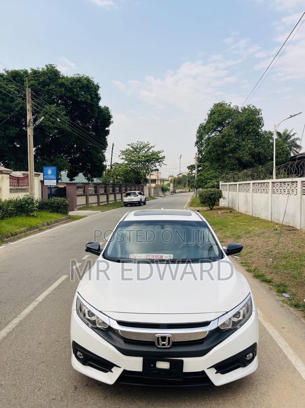 Honda Civic EX-L Sedan 2018 White