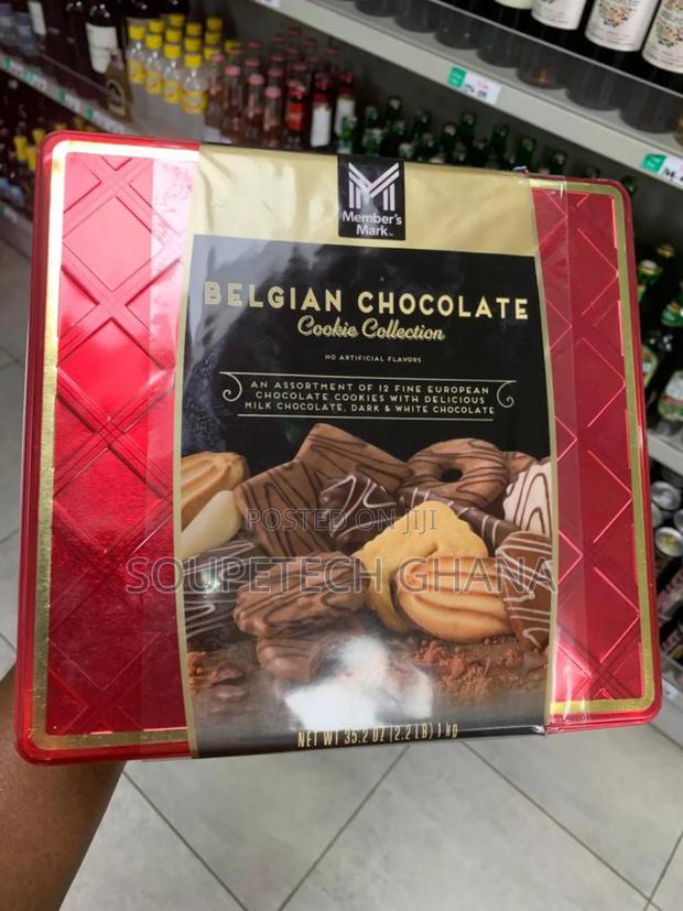 Member's Mark Belgian Chocolate Cookie Collection Tin