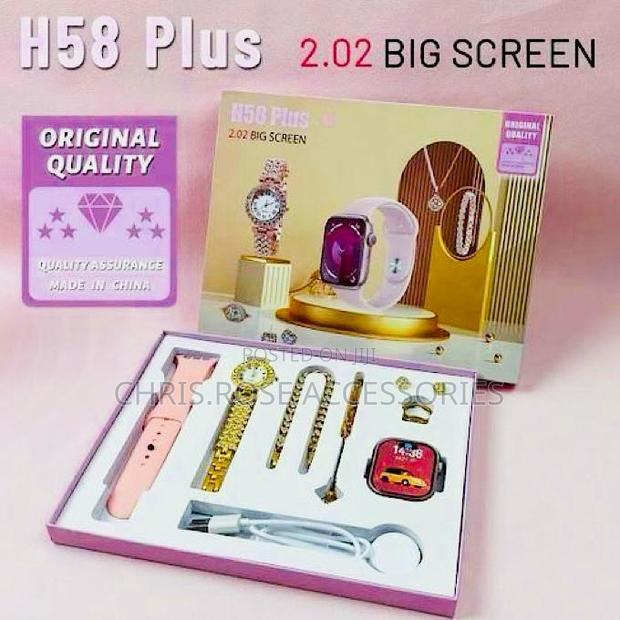 H58 Plus Smartwatch Jewelry Set