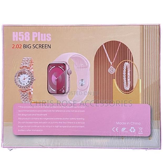 H58 Plus Smartwatch Jewelry Set photo 4