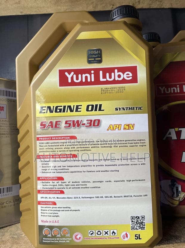 Yuni - 5w 30 5l photo 2