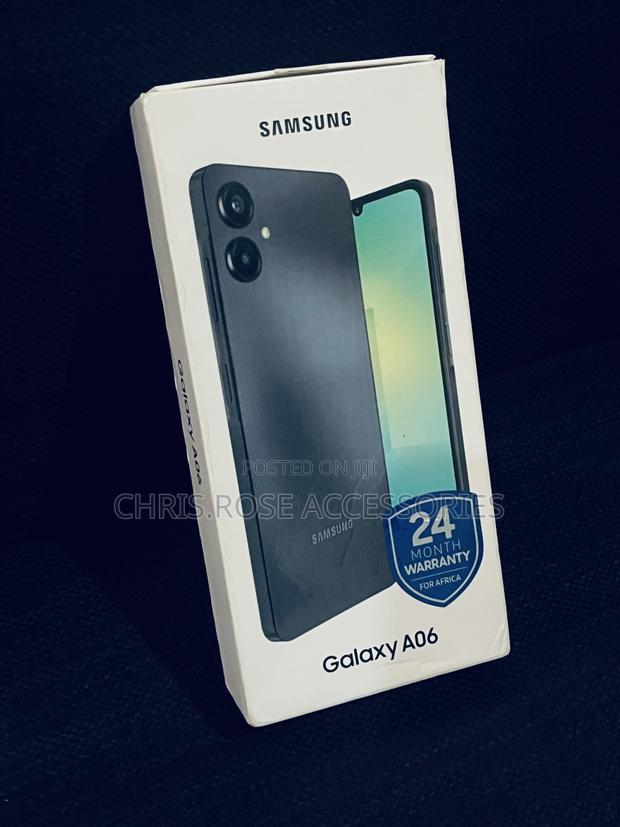New Samsung Galaxy A06 64 GB Black