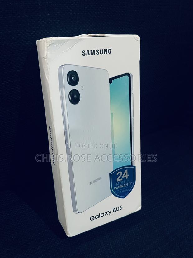 New Samsung Galaxy A06 128 GB White