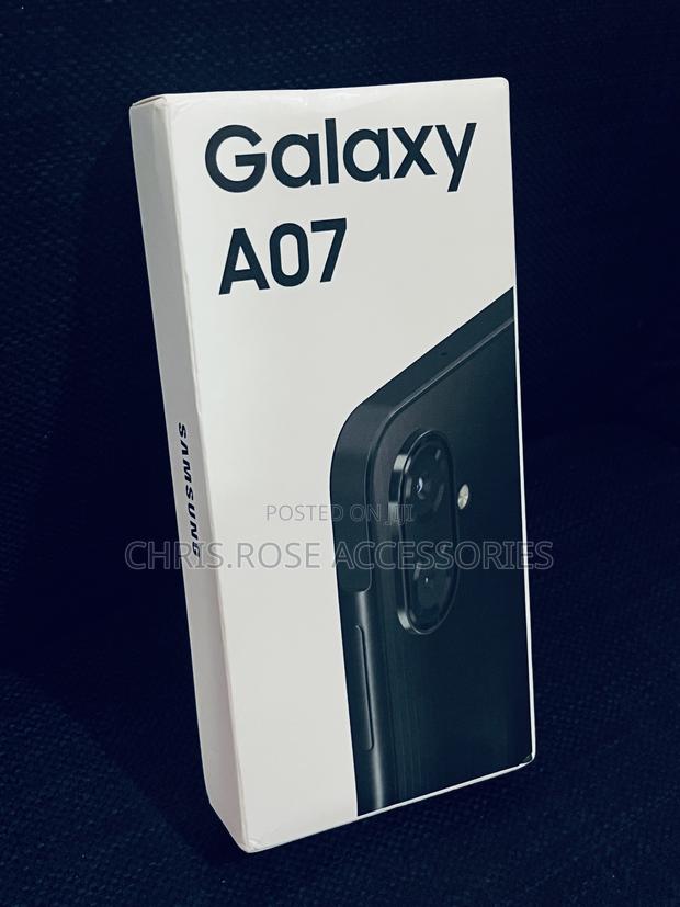 New Samsung Galaxy A07 4G 64 GB Black