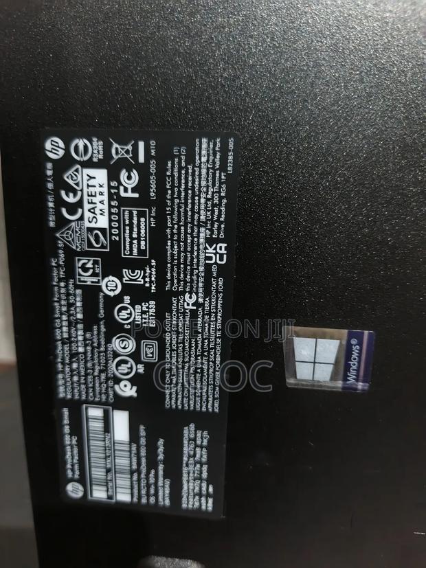 Desktop Computer HP ProDesk 600 G6 16GB Intel Core I7 SSD 512GB photo 5