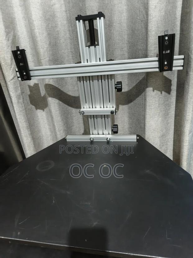 Ergo Desktop Kangaroo Elite Height-adjustable Dual Monitor Stand. photo 4