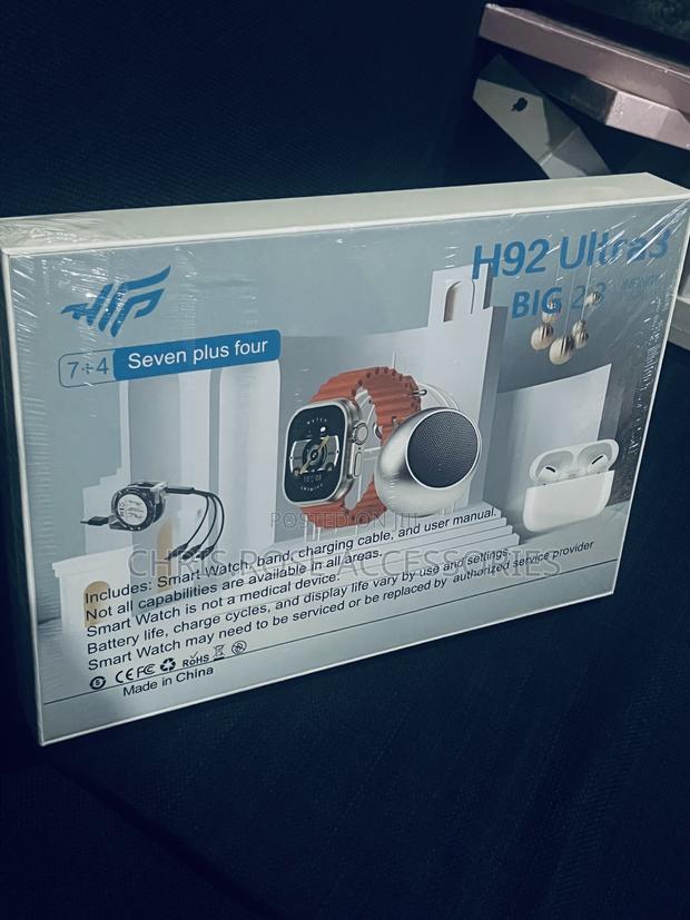 Smartwatch Earbuds With Mini Speaker (H92 Ultra 3) photo 2