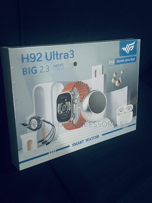 Smartwatch Earbuds With Mini Speaker (H92 Ultra 3)
