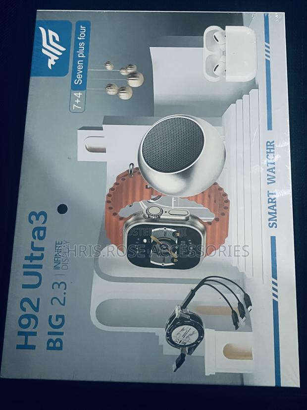 Smartwatch Earbuds With Mini Speaker (H92 Ultra 3) photo 3