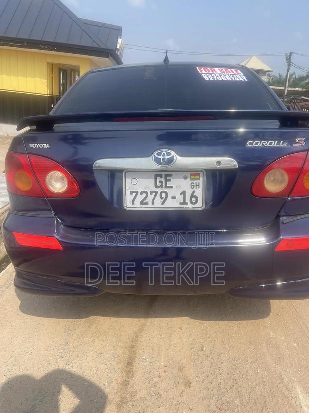 Toyota Corolla 2008 Blue photo 9