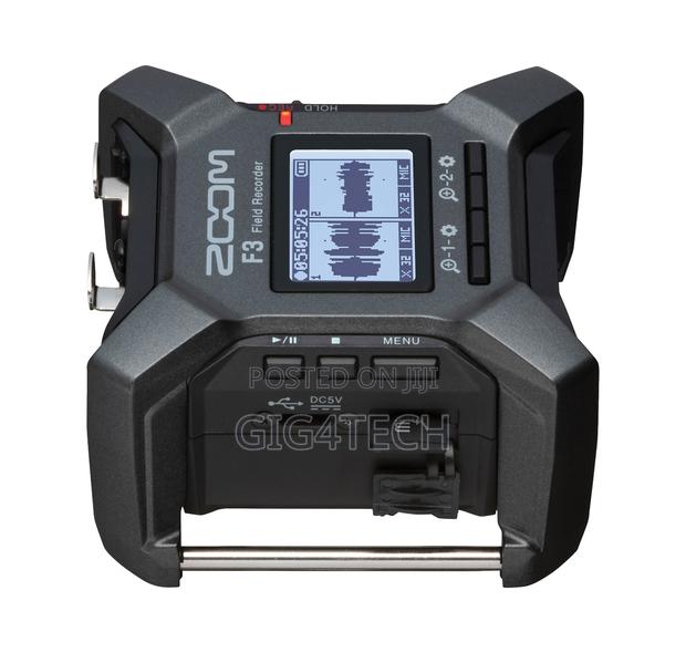 Zoom F3 Field Recorder Portable, 2-channel, 32-bit Float Recording