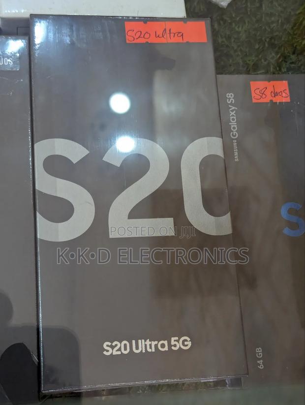 New Samsung Galaxy S20 Ultra 5G 256 GB Black