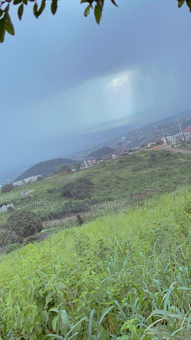 Hill View Land With Land Title Certificate Near Ashesi University · Photo 1
