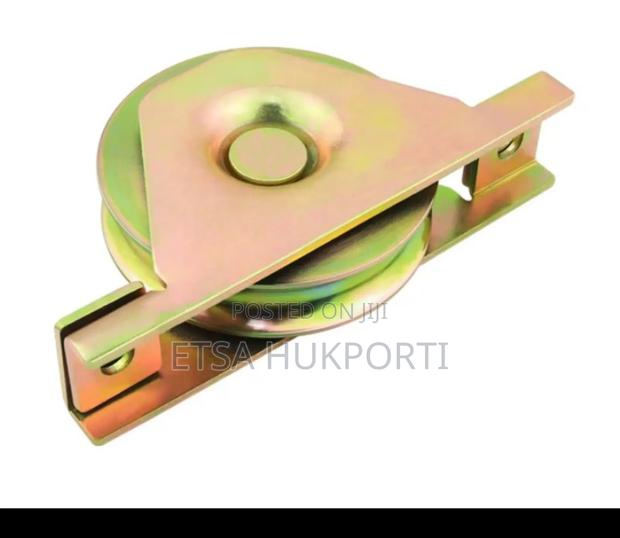 Sliding Door Roller Wheel Pulley Rail Bracket Heavy Roller photo 3