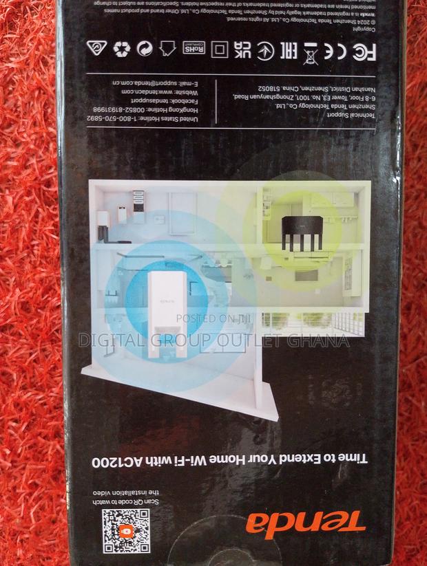Tenda Ac 1200 Dual Band Wi-Fi Range Extender photo 3