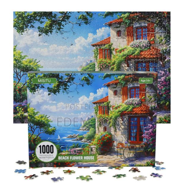 Misitu Beach House Puzzles 1000 Pieces Jigsaw Puzzle photo 4
