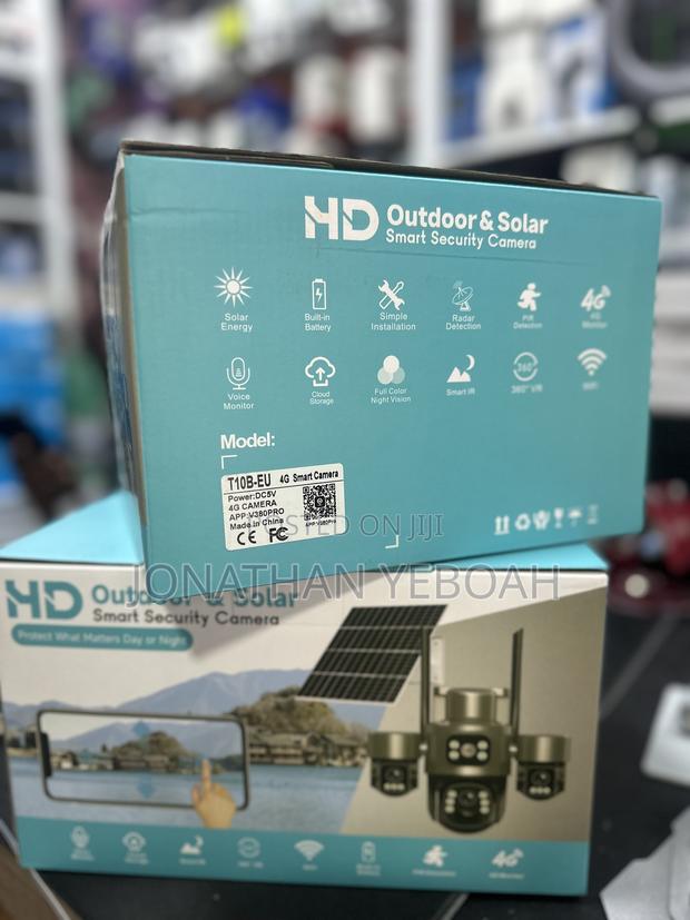 Solar 3 Lens CCTV Camera Takes Sim photo 2
