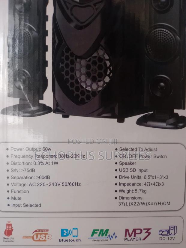 Pearl Powerful Bluetooth Speaker With Subwoofer/Home Theater System photo 3