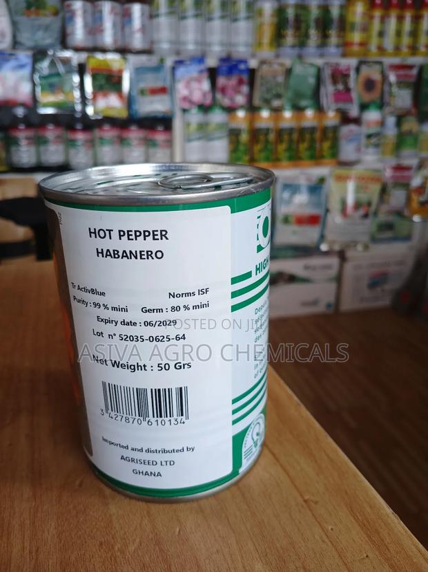 Habanero Pepper (Yellow) Seeds 50grams photo 2