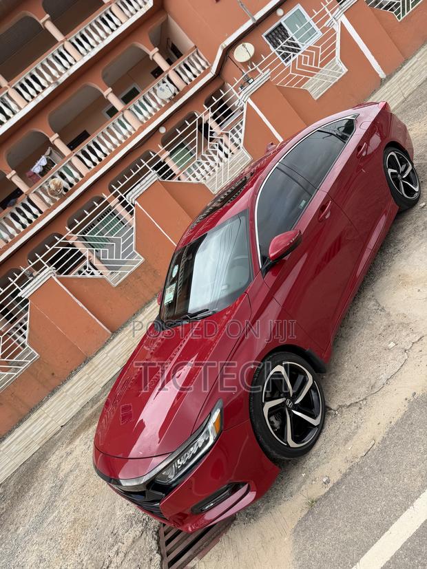 Honda Accord Sport 2.0T 2020 Red photo 2