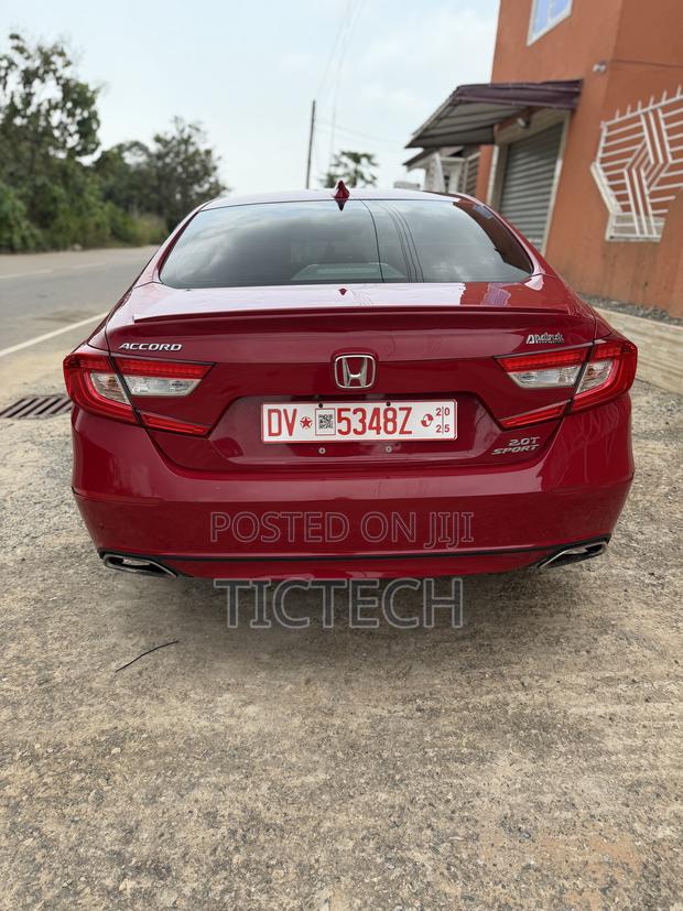 Honda Accord Sport 2.0T 2020 Red photo 7