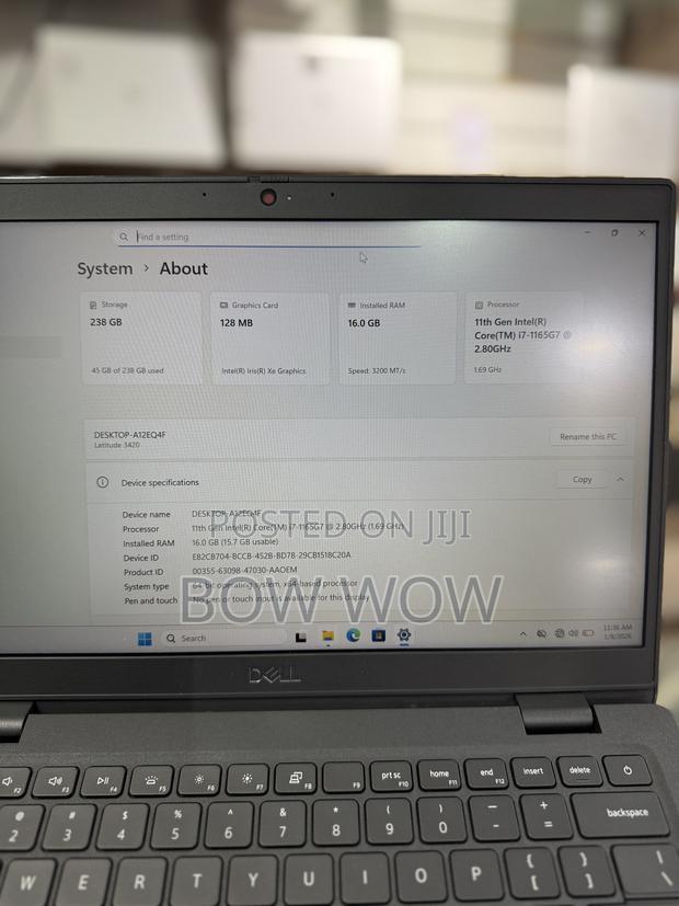 Laptop Dell Latitude 3420 16GB Intel Core I7 SSD 256GB photo 6