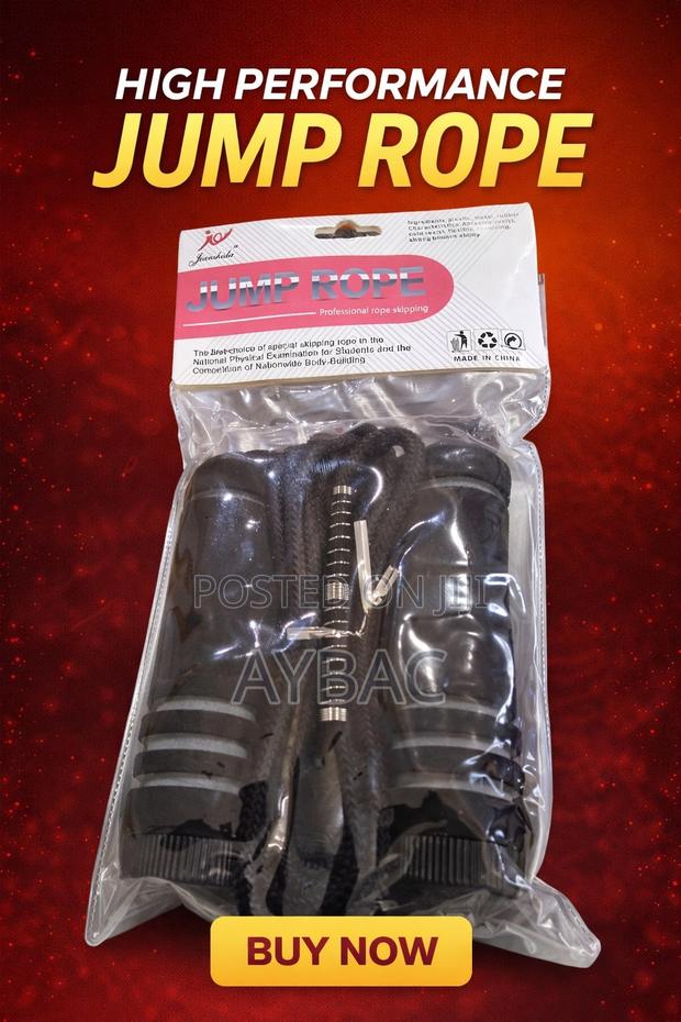 Adjustable Jump Rope – Fitness Skipping Rope for Exercise Cardio