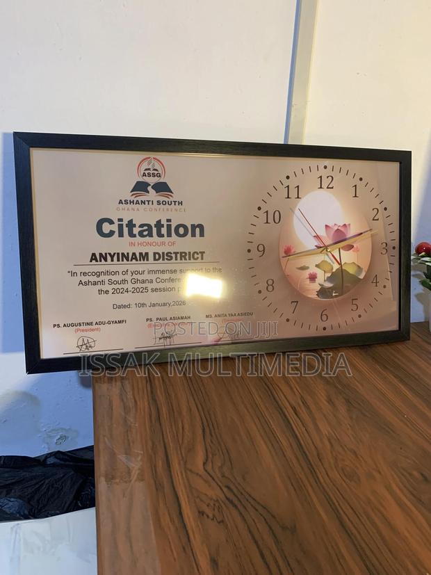 Citation With Clock 12 X 24in · Photo 3