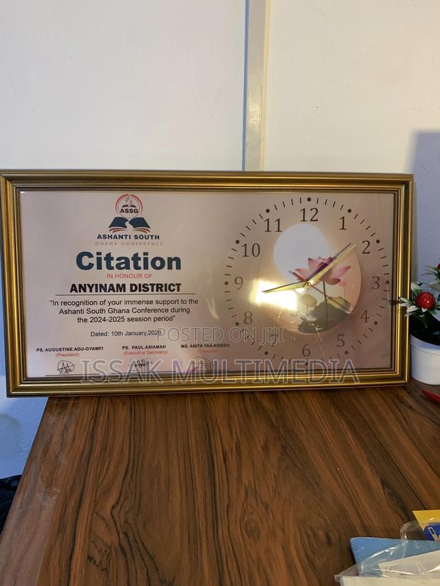 Citation With Clock 12 X 24in · Photo 4