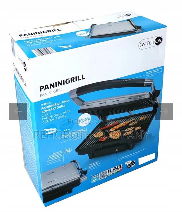 Swtch On Paninigrill Und Kontaktgrill 2-in-1: 2000 W