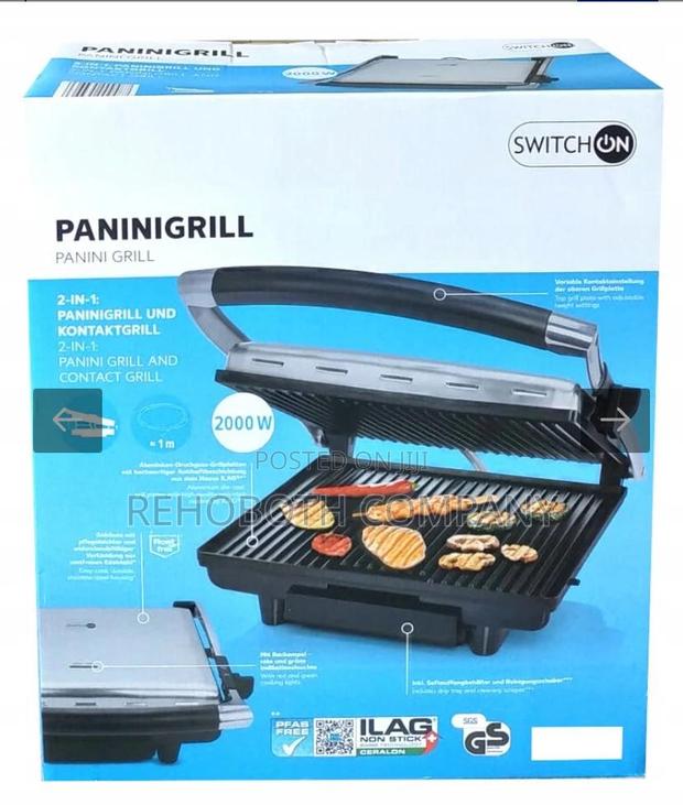 Swtch On Paninigrill Und Kontaktgrill 2-in-1: 2000 W photo 2