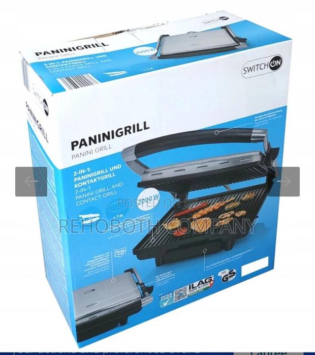 Swtch On Paninigrill Und Kontaktgrill 2-in-1: 2000 W photo 3