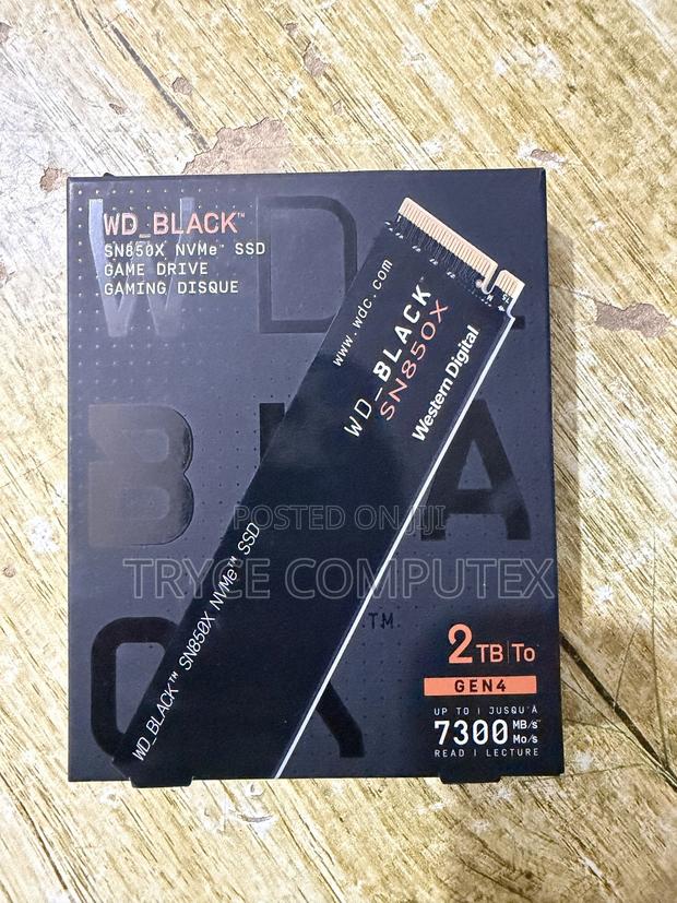 Wd_black Sn7100 2tb Nvme SSD - Gen4 Pcie, M.2 2280, Up to 7300 Mb/S