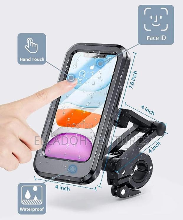 Waterproof Bicycle Motorcycle Phone Holder