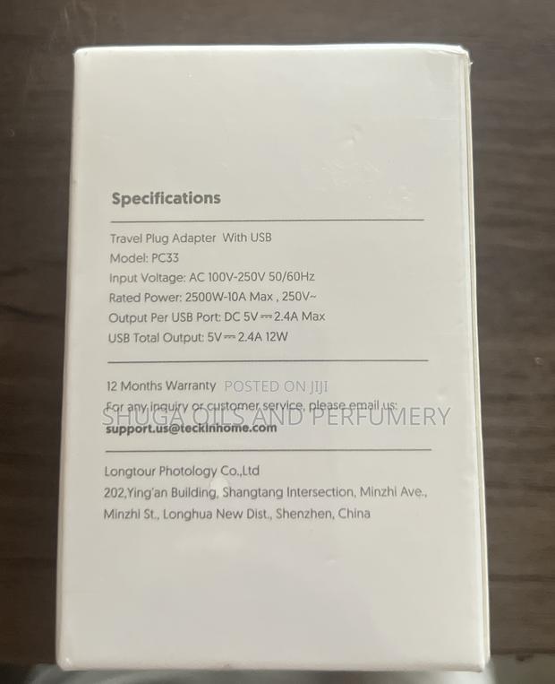 Wall Plug Adapter With Usb photo 2